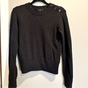 JCREW Sweater with Button Detail - Size Small